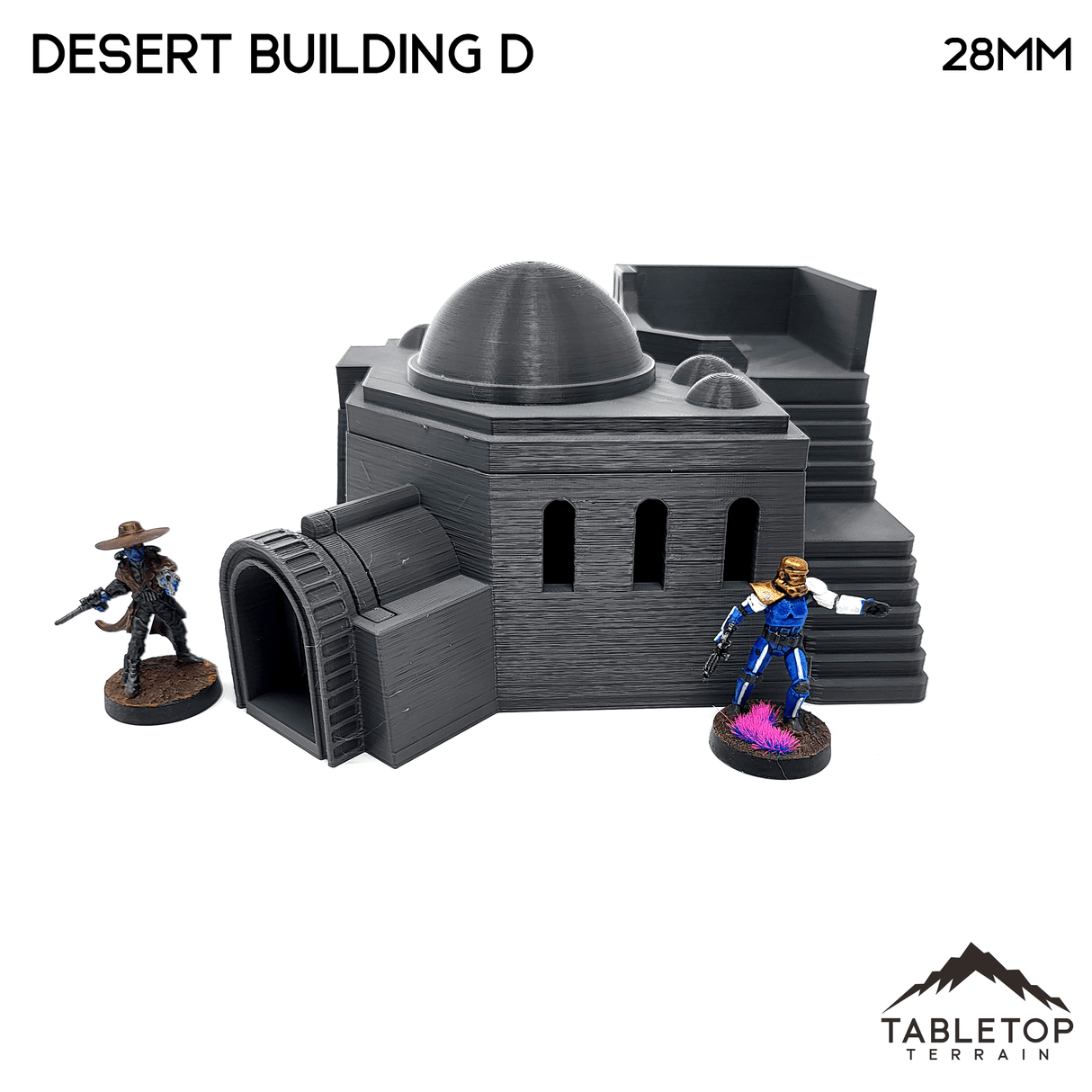 Tabletop Terrain Building Sci-Fi Desert Building D