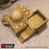 Tabletop Terrain Building Sci-Fi Desert Building D