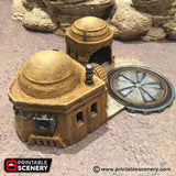 Tabletop Terrain Building Sci-Fi Desert Droid Yard