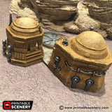 Tabletop Terrain Building Sci-Fi Desert Droid Yard