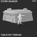 Tabletop Terrain Building Sci-Fi Desert Storm Bunker