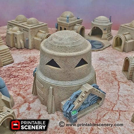 Tabletop Terrain Building Sci-Fi Desert Watch Tower