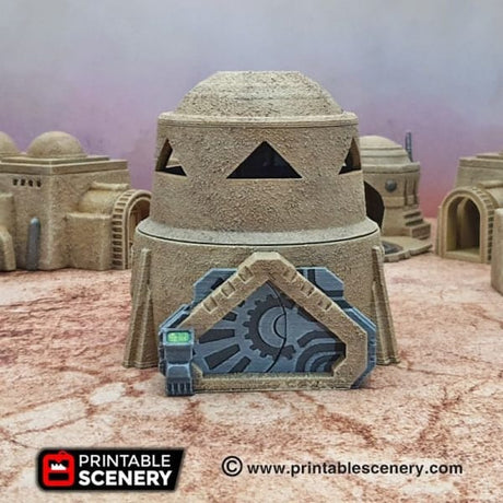 Tabletop Terrain Building Sci-Fi Desert Watch Tower