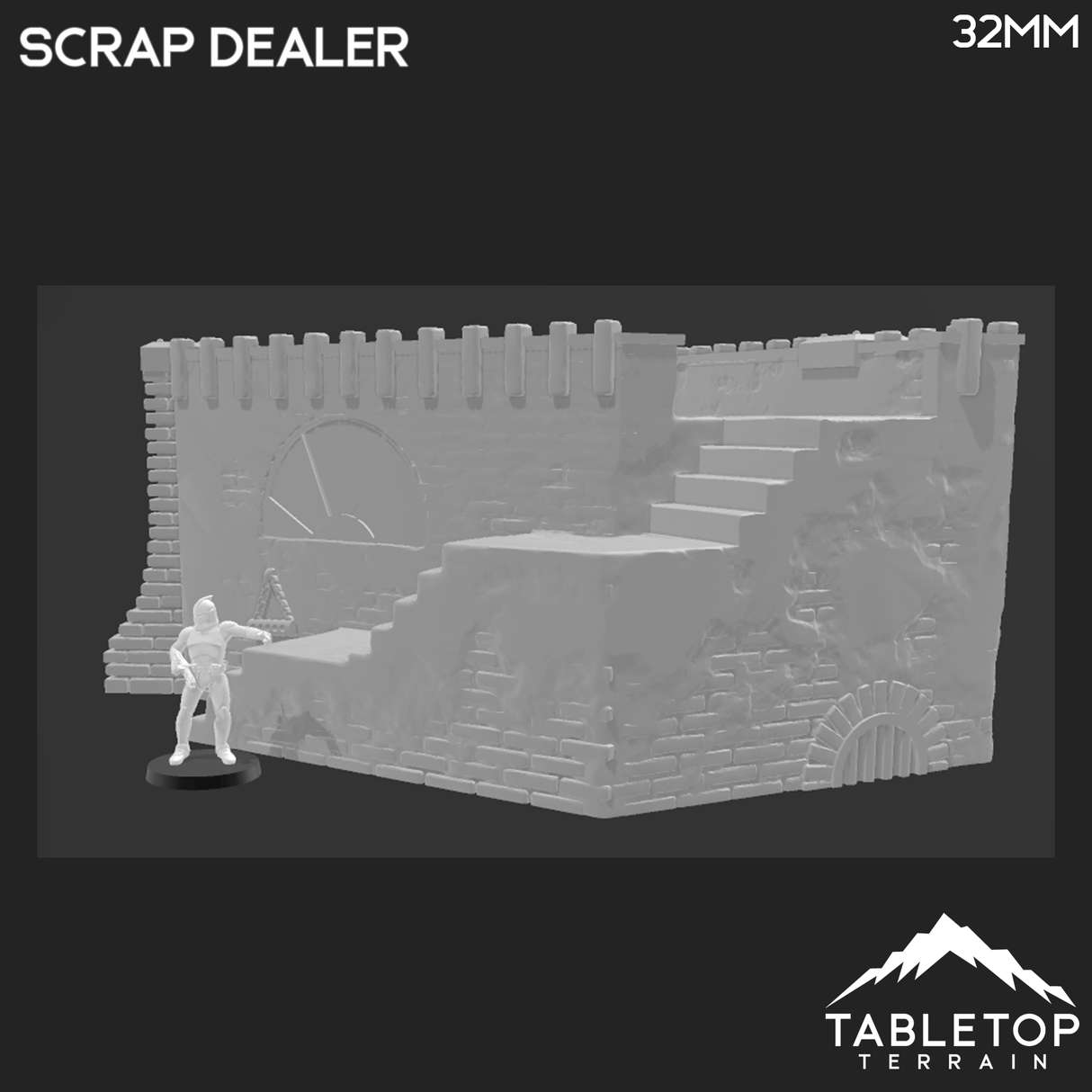 Tabletop Terrain Building Scrap Dealer - Ord Ferrum