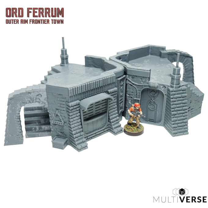 Tabletop Terrain Building Scrap Dealer - Ord Ferrum