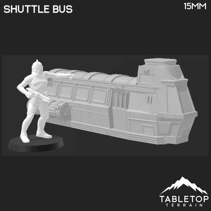 Tabletop Terrain Building Shuttle Bus - Ord Ferrum
