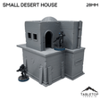 Tabletop Terrain Building Small Two Story Desert House - Star Wars Legion Building