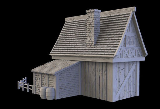 Tabletop Terrain Building Stables - Town of Grexdale - Fantasy Building