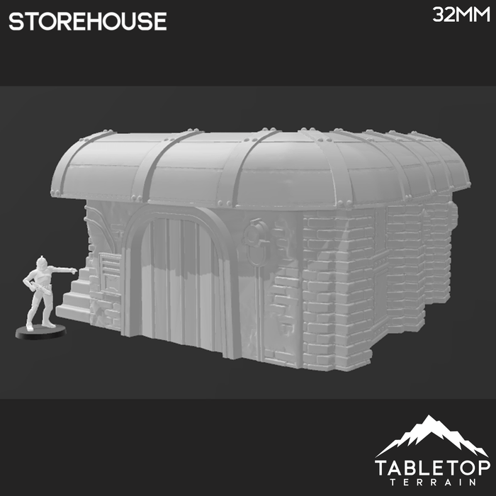 Tabletop Terrain Building Storehouse - Ord Ferrum Tabletop Terrain