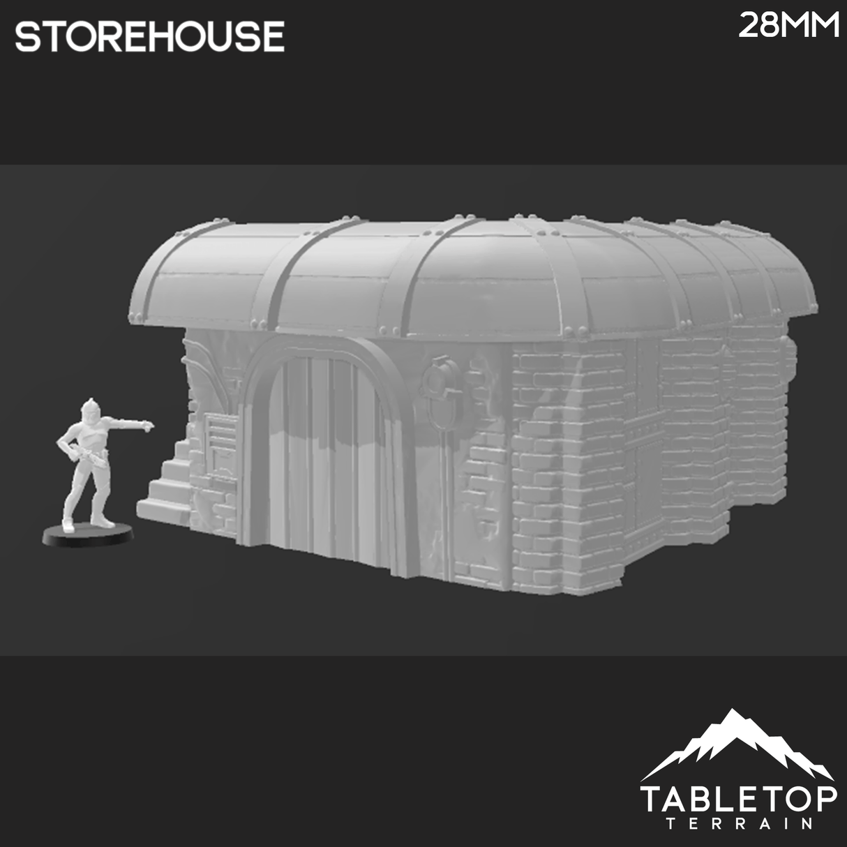 Tabletop Terrain Building Storehouse - Ord Ferrum