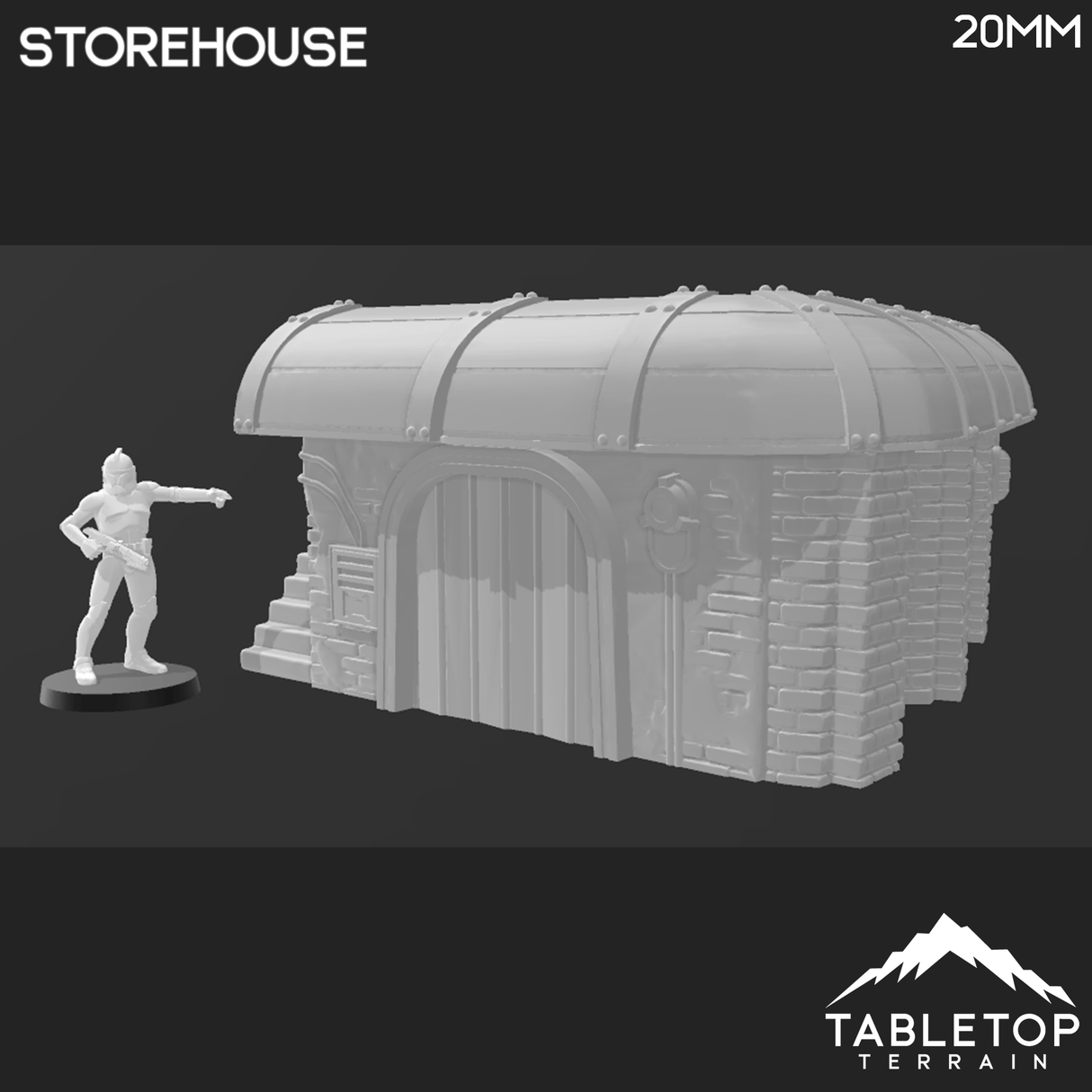 Tabletop Terrain Building Storehouse - Ord Ferrum