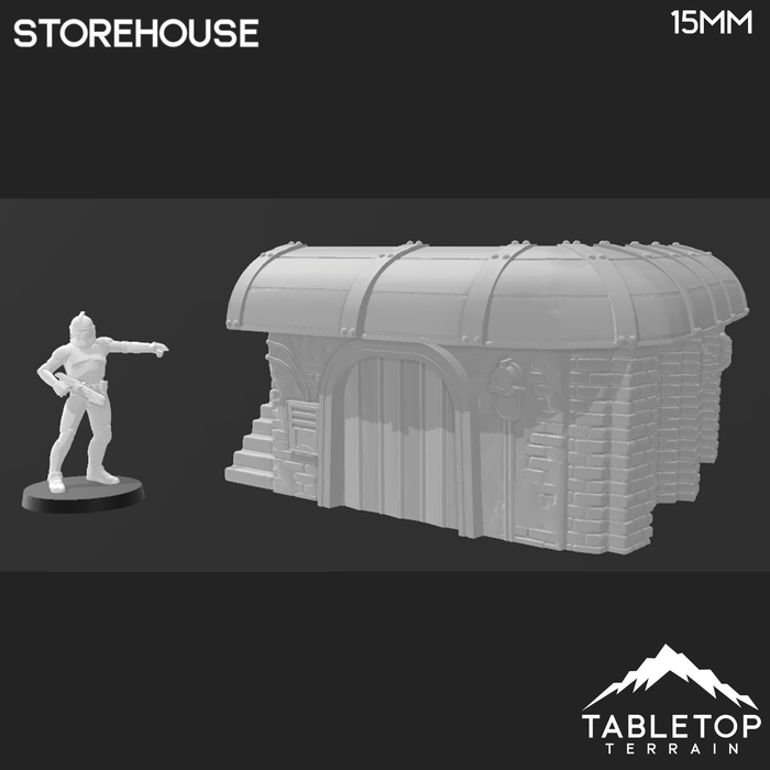 Tabletop Terrain Building Storehouse - Ord Ferrum Tabletop Terrain