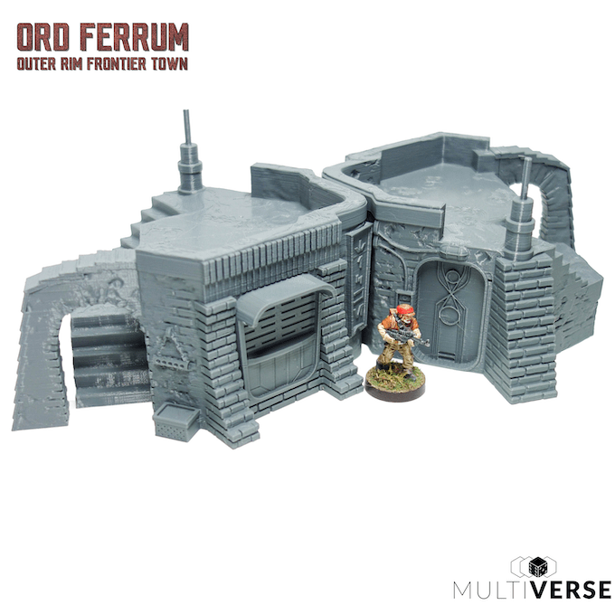 Tabletop Terrain Building Storehouse - Ord Ferrum