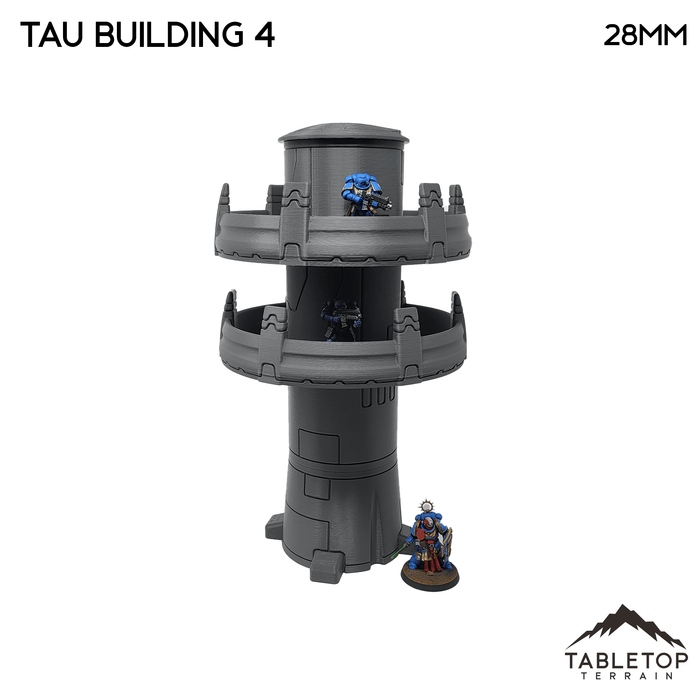 Tabletop Terrain Building Tau Buildings - 40k Tau Terrain