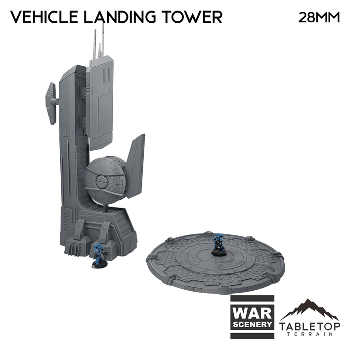 Tabletop Terrain Building Taui Vehicle Landing Tower