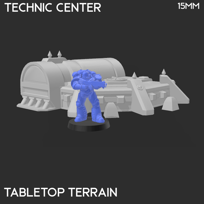 Tabletop Terrain Building Technic Center - 40k Terrain