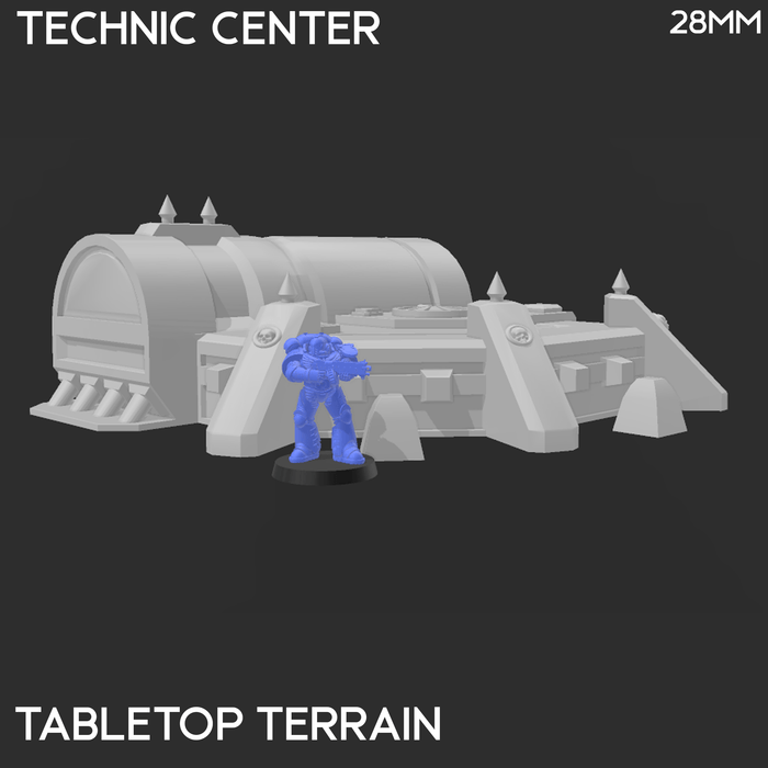 Tabletop Terrain Building Technic Center - 40k Terrain