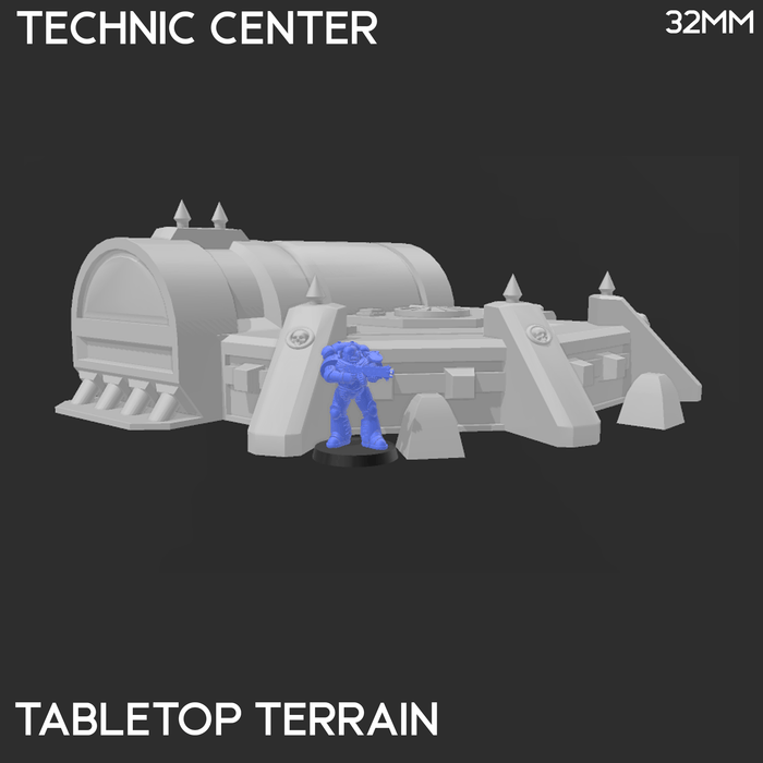 Tabletop Terrain Building Technic Center - 40k Terrain Tabletop Terrain