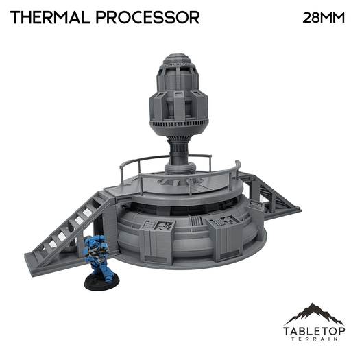 Tabletop Terrain Building Thermal Processor - Star Wars Legion Terrain
