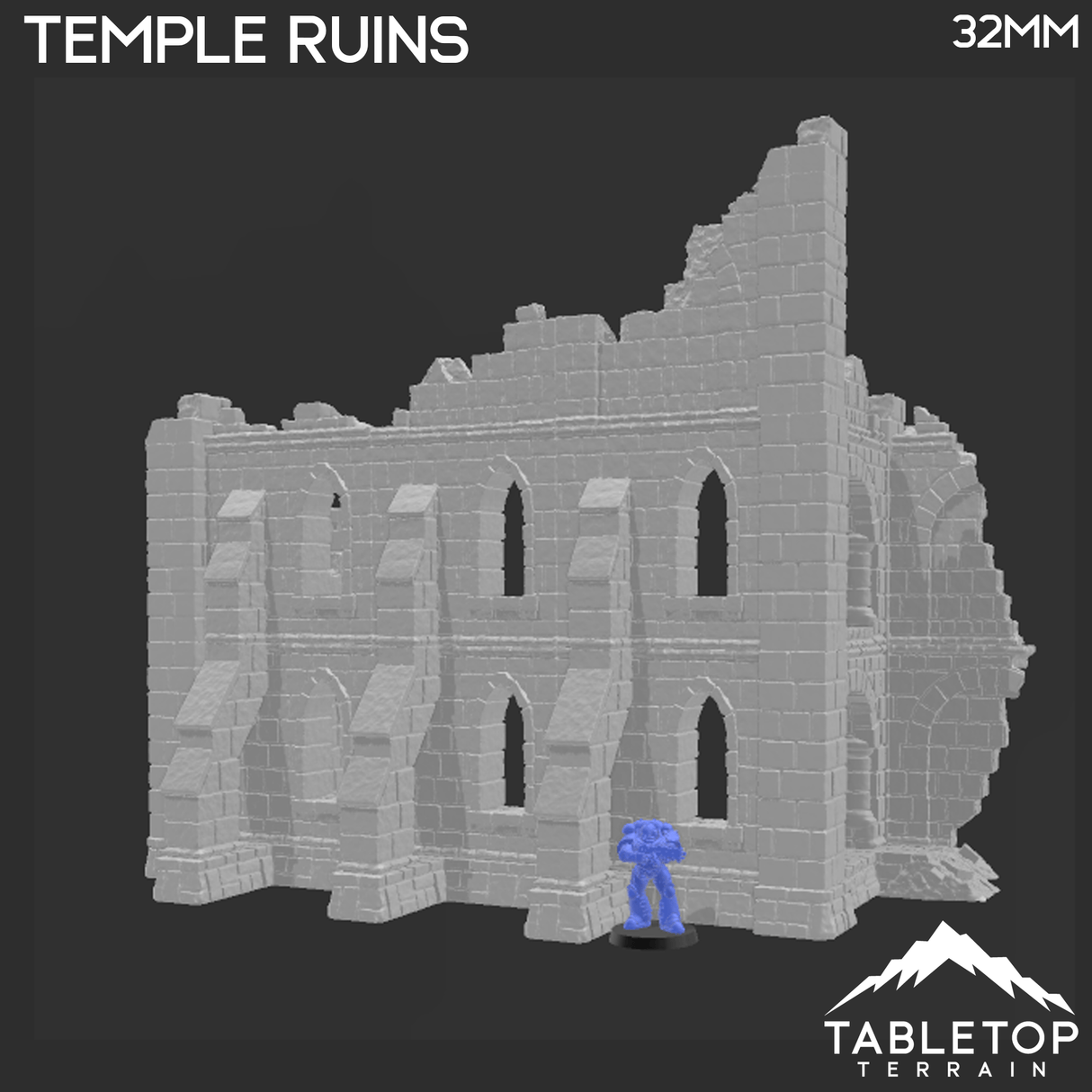 Tabletop Terrain Building Ulvheim Temple Ruins - Fantasy Ruins