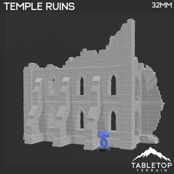 Tabletop Terrain Building Ulvheim Temple Ruins - Fantasy Ruins Tabletop Terrain