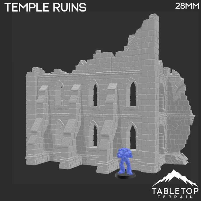 Tabletop Terrain Building Ulvheim Temple Ruins - Fantasy Ruins Tabletop Terrain