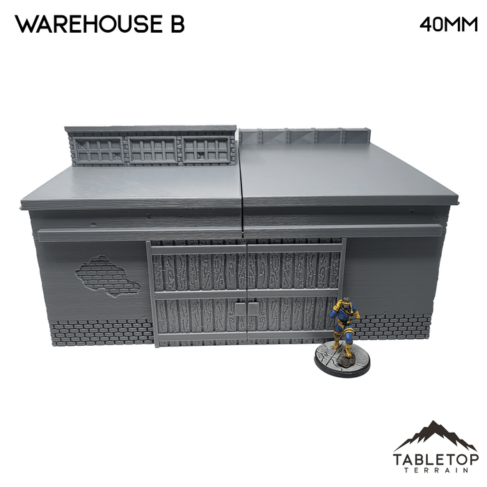 Tabletop Terrain Building Warehouse B - Marvel Crisis Protocol Building