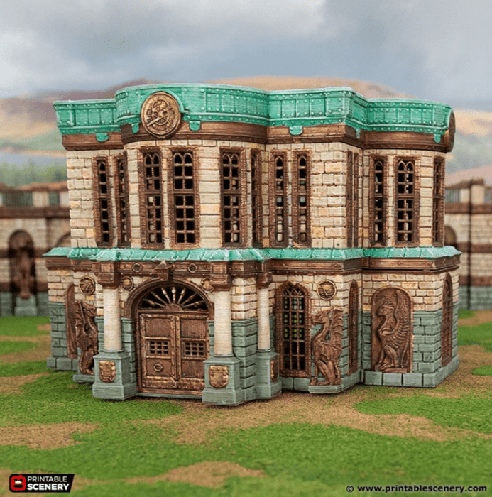 Tabletop Terrain Building Warlocks Residence  - Rise of the Halflings - Fantasy Building Tabletop Terrain