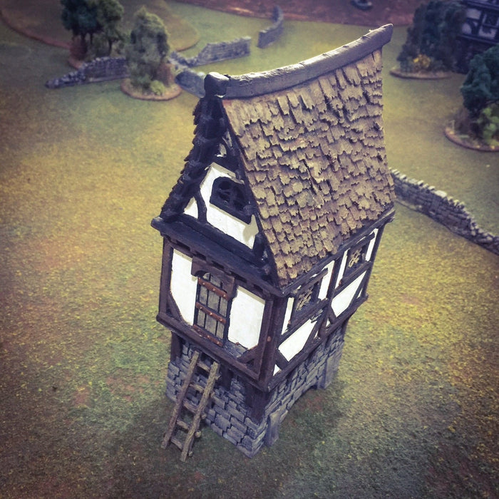 Tabletop Terrain Building Winterdale Bridge Cottage - Fantasy Building