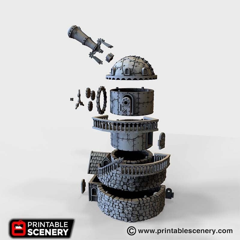 Winterdale Observatory - Fantasy Building – Tabletop Terrain