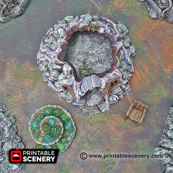 Tabletop Terrain Building Witch's Hovel - Fantasy Building