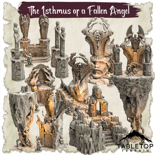 Tabletop Terrain Dungeon Terrain Isthmus of a Fallen Angel - Thematic Dungeon Terrain Tabletop Terrain