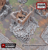 Tabletop Terrain Ruins Rickety Lodgings - Fantasy Building