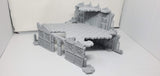 Tabletop Terrain Ruins Ruined Cathedral Triforium - Openlock - 40k Terrain