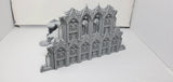 Tabletop Terrain Ruins Ruined Cathedral Triforium - Openlock - 40k Terrain