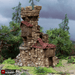 Tabletop Terrain Ruins Ruined Tower - Hagglethorn Hollow - Fantasy Ruins
