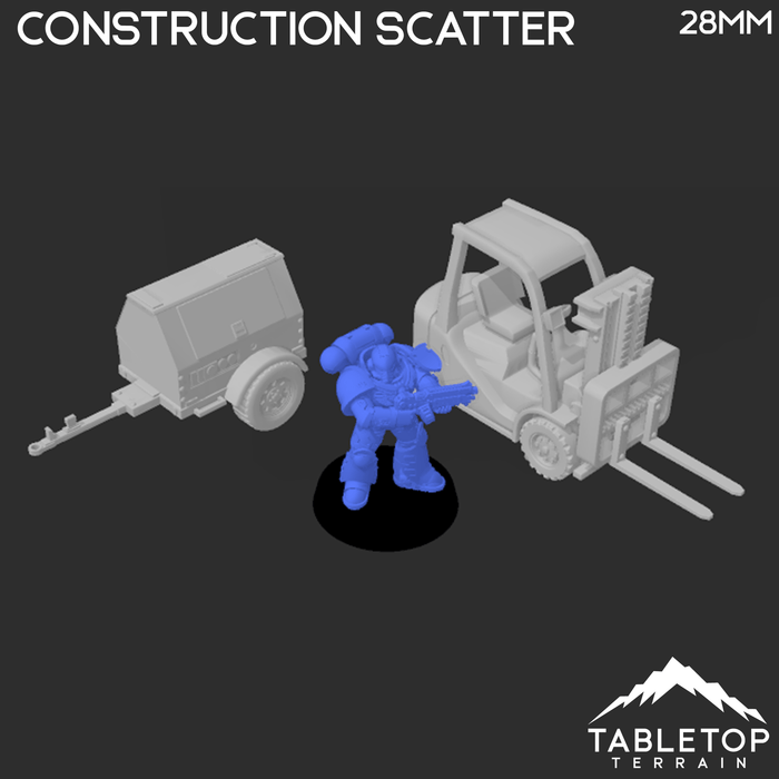 Tabletop Terrain Scatter Terrain Construction Scatter - Marvel Crisis Protocol Scatter Terrain
