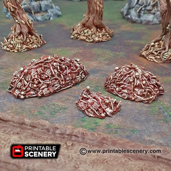 Tabletop Terrain Scatter Terrain Corpse Piles - Scatter Terrain