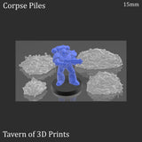 Tabletop Terrain Scatter Terrain Corpse Piles - Scatter Terrain