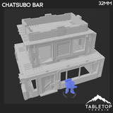 Tabletop Terrain Scatter Terrain Cyberpunk Chatsubo Bar - Star Wars Legion Building