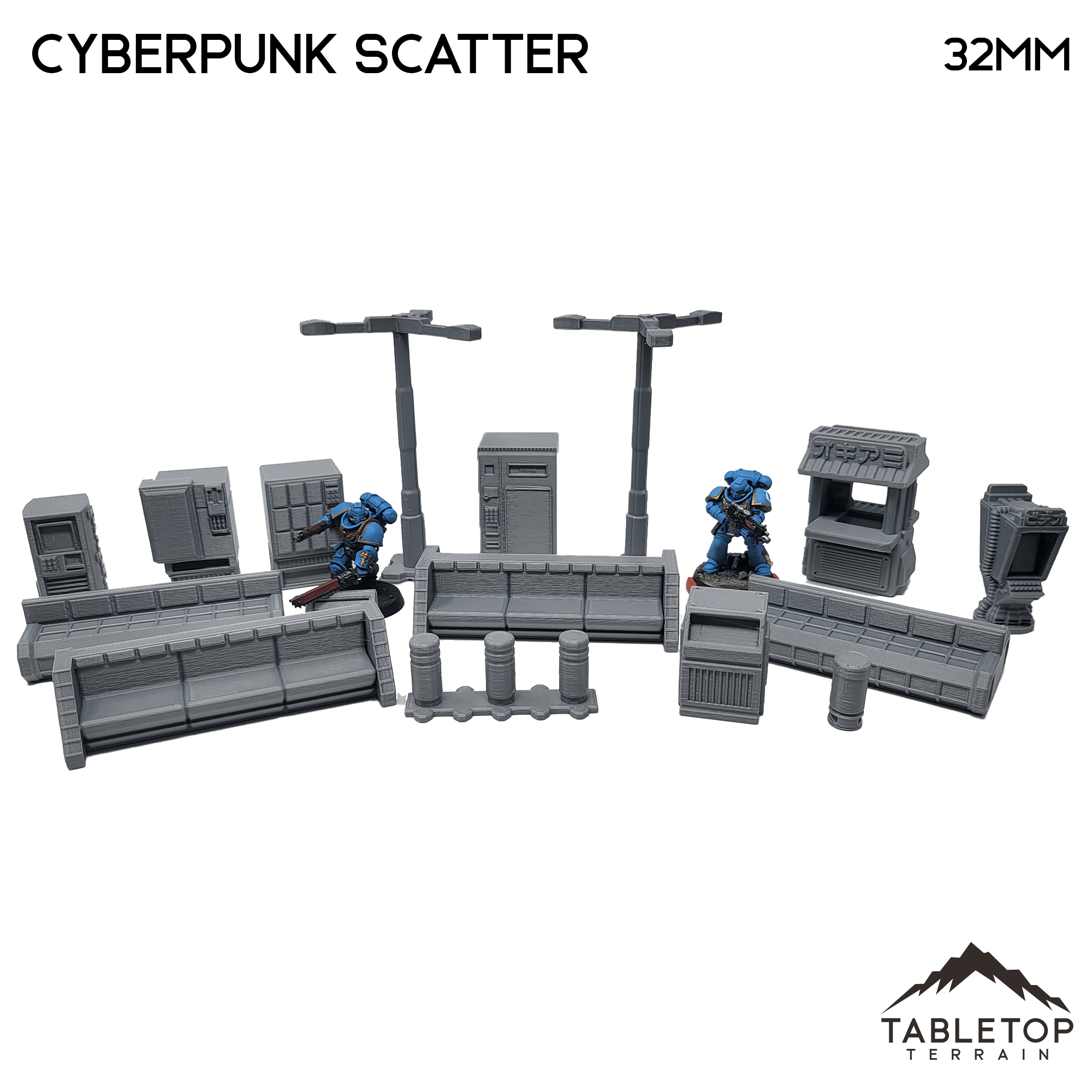 24pc Shipping Docks Cargo Set Scenery Scatter Terrain 3D Printed Model 28/32mm Scale Sci Fi outlets Cyber Punk Steampunk Science Fiction RPG