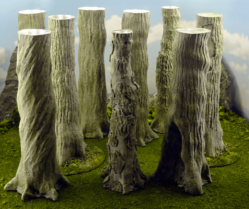 Tabletop Terrain Scatter Terrain Giant Tree Trunks