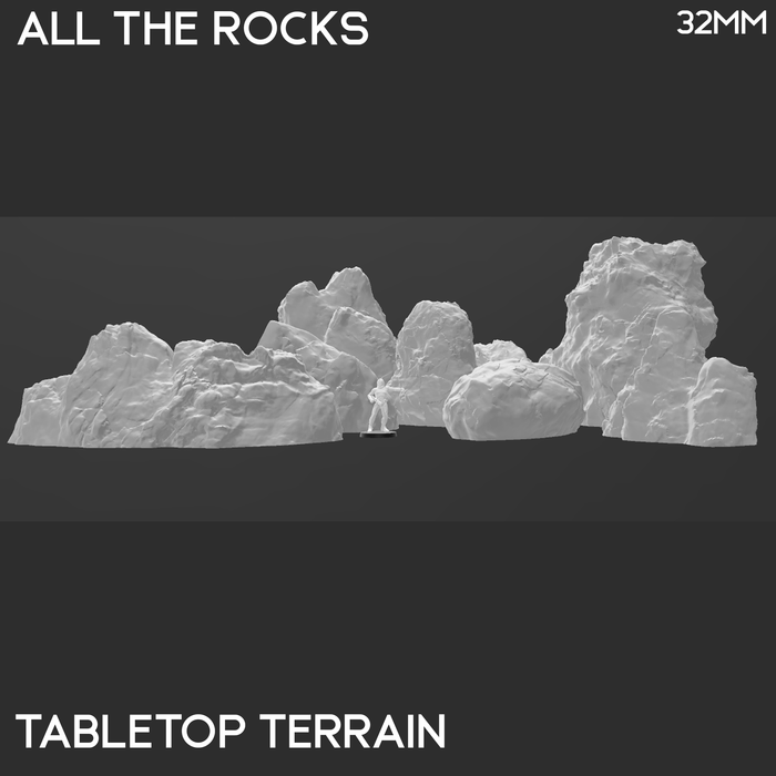 Tabletop Terrain Scatter Terrain Rock Formations