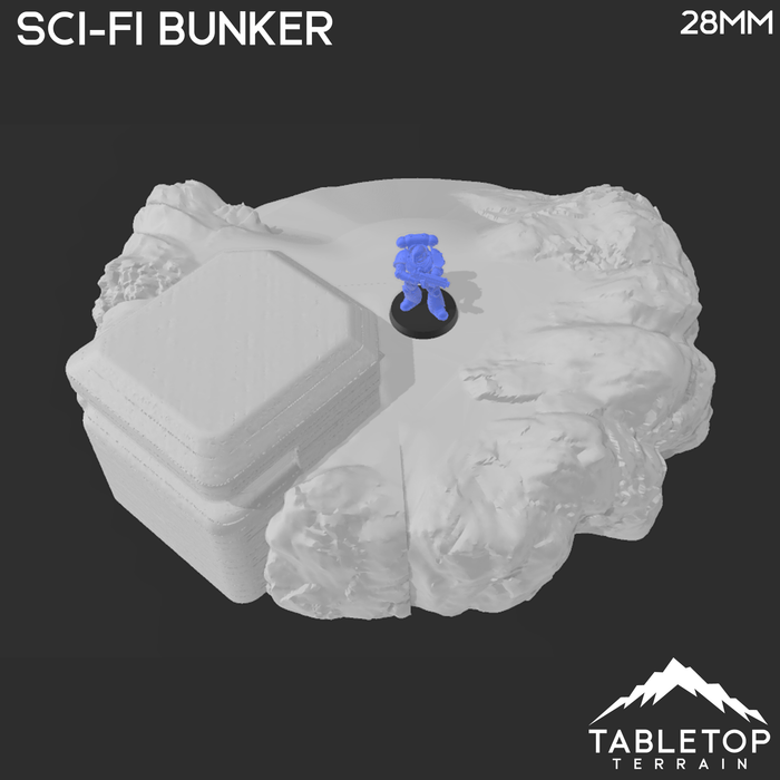 Tabletop Terrain Scatter Terrain Sci-Fi Modular Hills