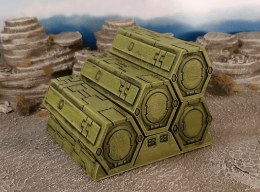 Tabletop Terrain Scatter Terrain Sci-Fi Shipping Containers