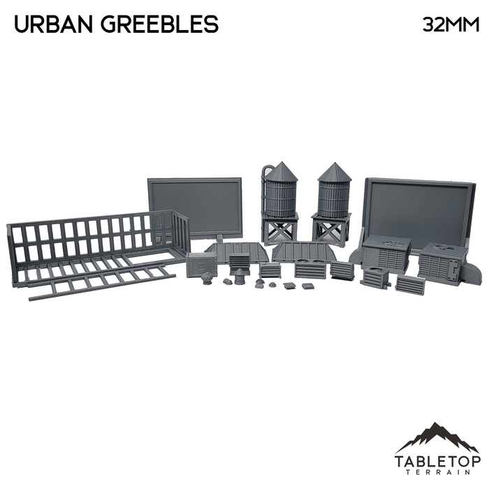 Tabletop Terrain Scatter Terrain Urban Building Greebles - Marvel Crisis Protocol Scatter Terrain