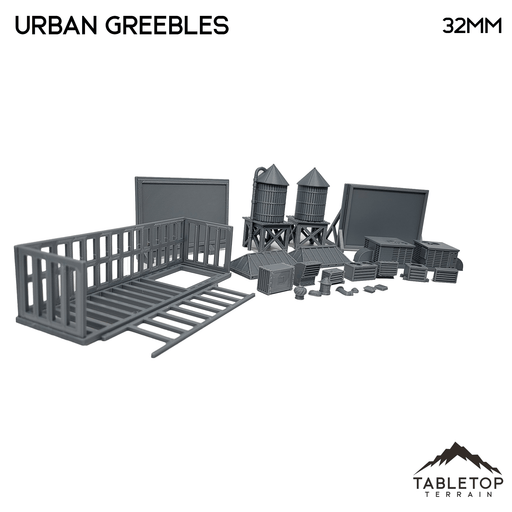 Tabletop Terrain Scatter Terrain Urban Building Greebles - Marvel Crisis Protocol Scatter Terrain Tabletop Terrain