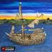 Tabletop Terrain Ship Undead Fluyt - Undead Pirate Ship Tabletop Terrain