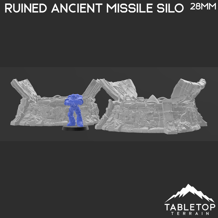 Tabletop Terrain Terrain Ancient Missile Silo - Fantasy Terrain