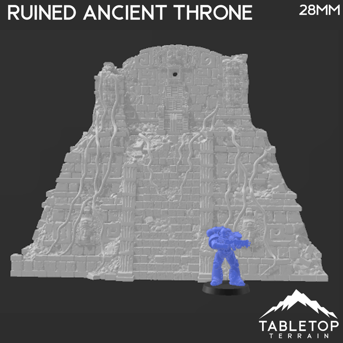 Tabletop Terrain Terrain Ancient Throne - Fantasy Terrain Tabletop Terrain